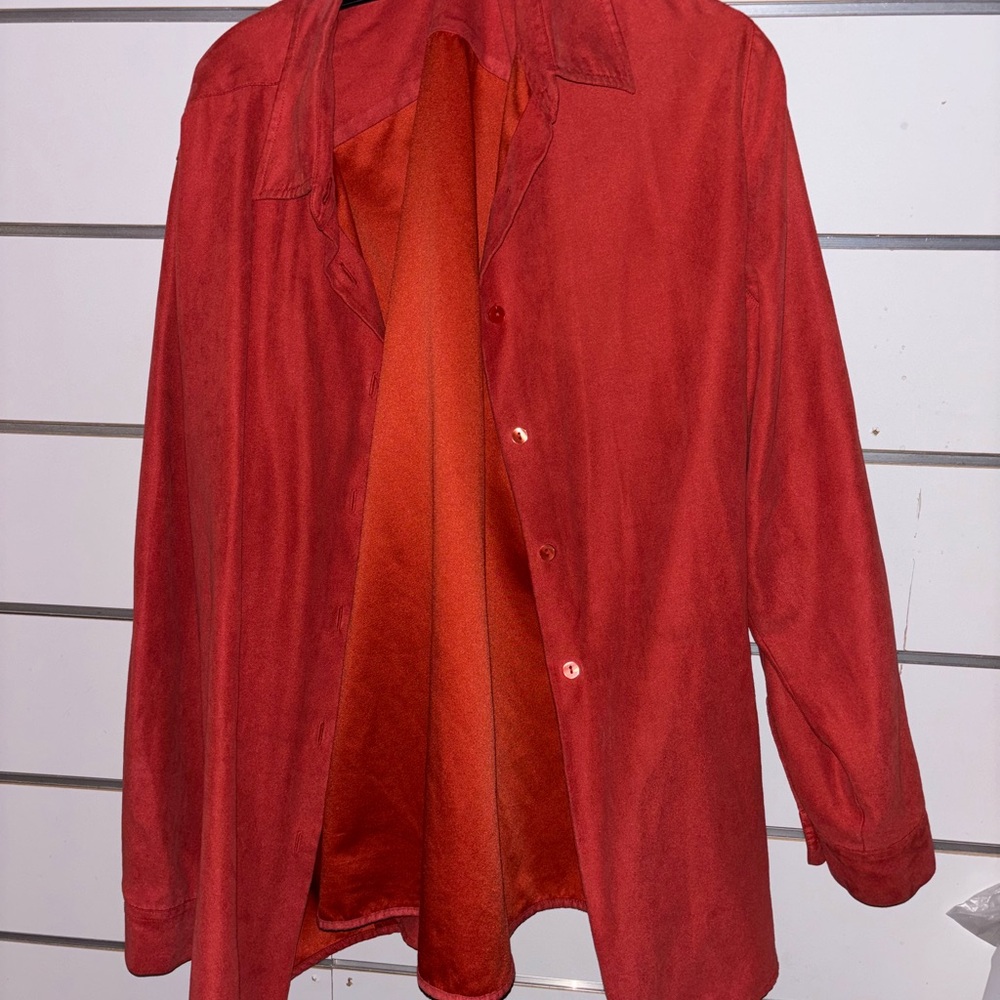 L.L. Bean Women's Vibrant Red Blazer‎